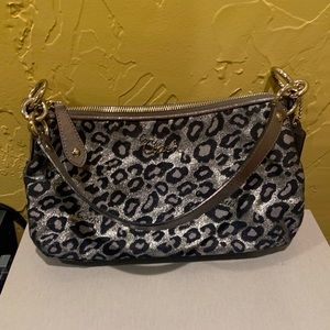 Coach Leopard Ocelot Lurex Bag
